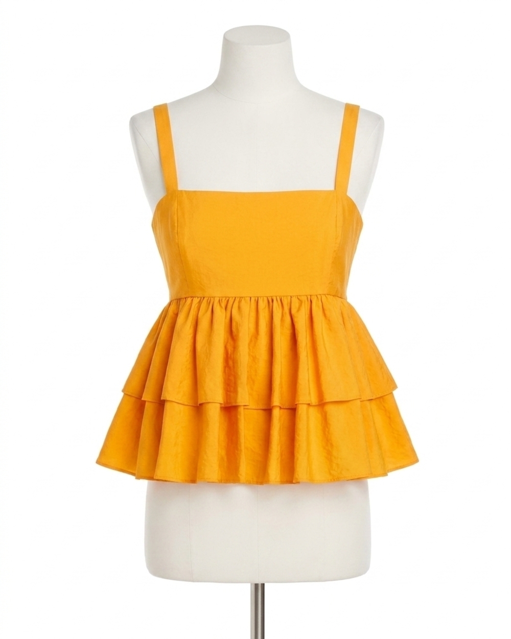 NEW CINQ A SEPT lilwen top in papaya